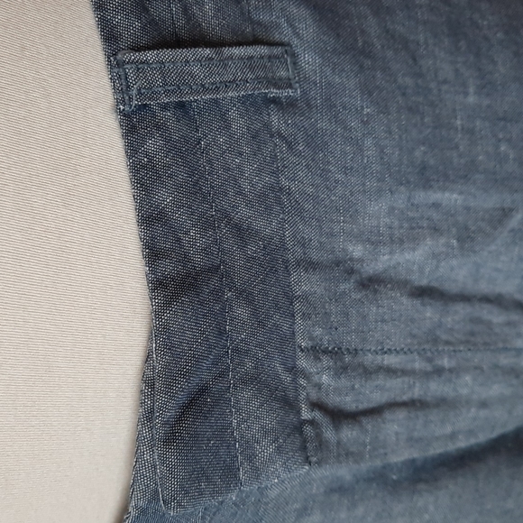 Gap blue linen shorts - Picture 2 of 4